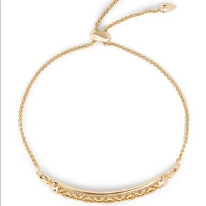 Kendra Scott Gilly Bar Gold Mix Filigree Bracelet